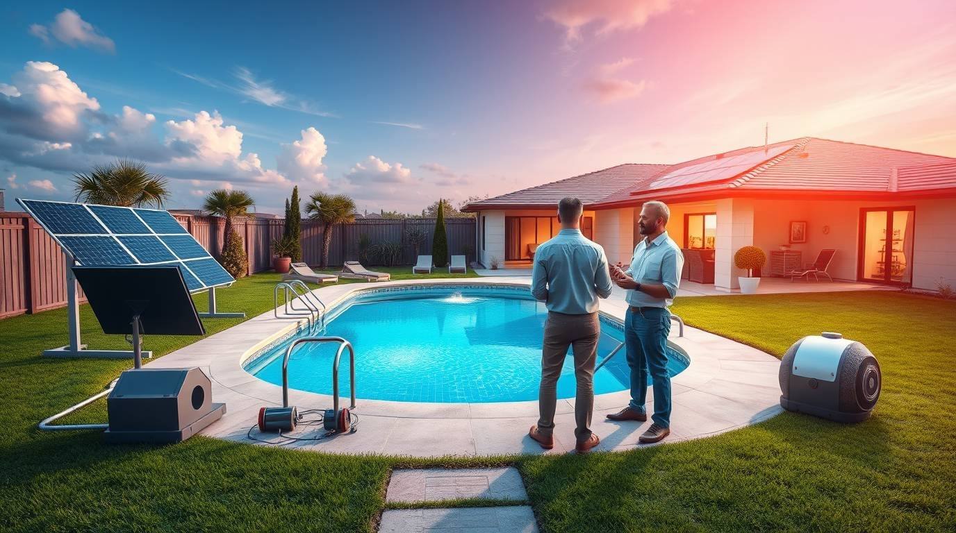 Maintaining a solar pool heating system