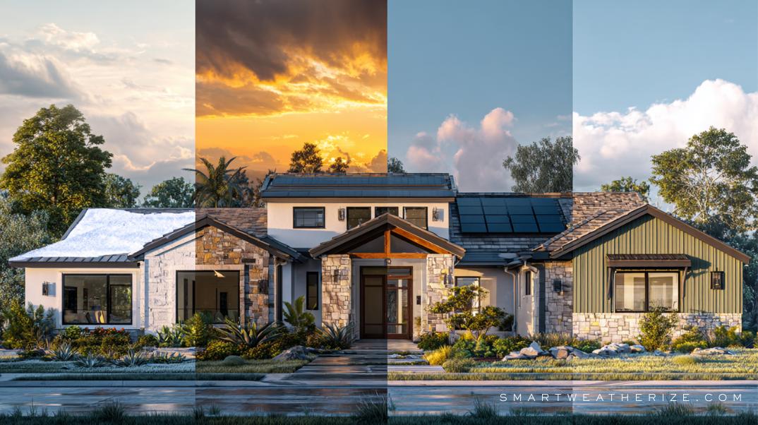 A Texas home after applying for weatherization assistance programs