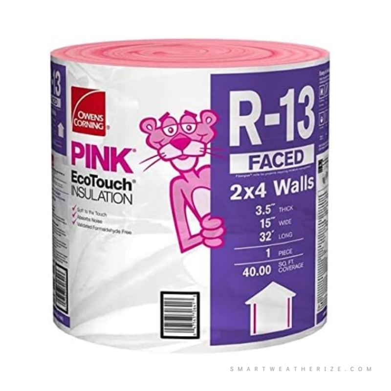 Owens Corning R-13 Pink Kraft Faced Fiberglass Insulation Roll (15 in. x 32 ft)